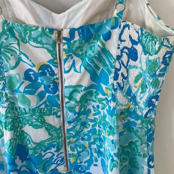Lilly Pulitzer mini sun dress Sz 12 - Picture 4 of 9